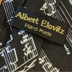 Albert Elovitz Musician's Neck Tie